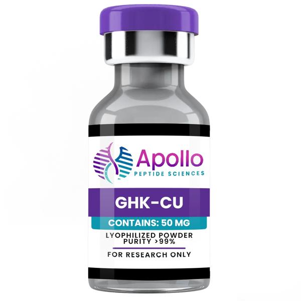 Apollo Peptide Sciences GHK-Cu 50mg research vial